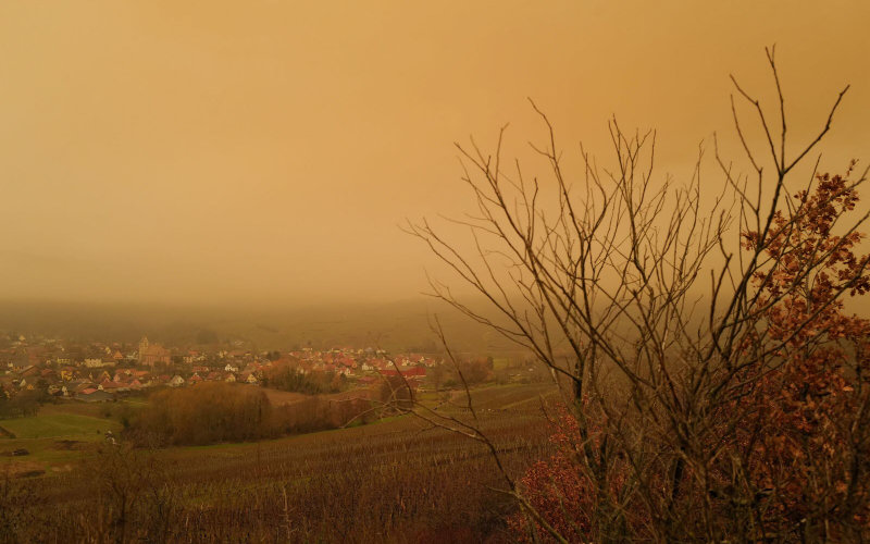 Saharan Dust Cloud Set to Blanket Southeast France This Week
