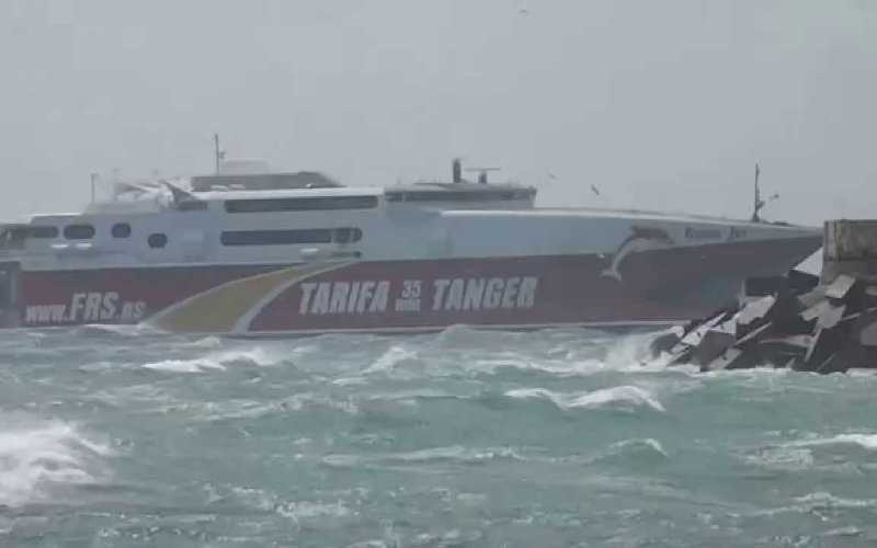 Severe Storm Halts Ferry Services Between Spain and Morocco, Disrupting Mediterranean Travel