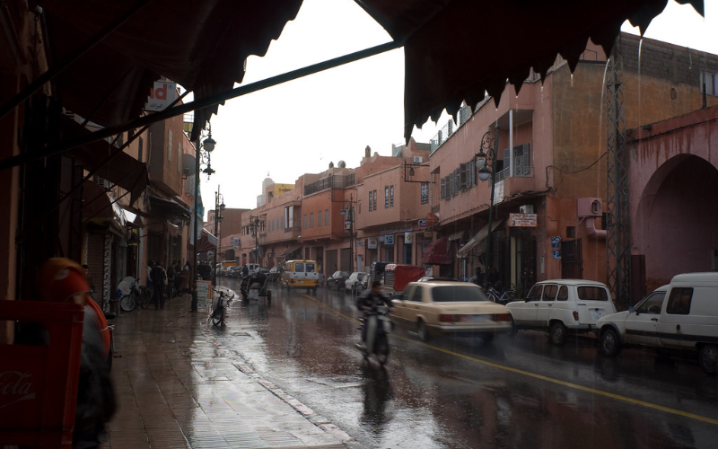 Severe Thunderstorms and Hail Forecast for Multiple Moroccan Provinces