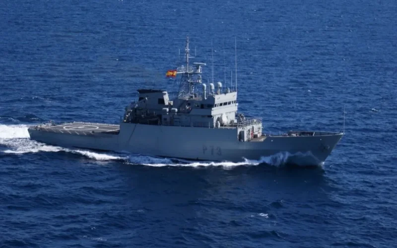 Spain military patrol Alborán island Morocco territorial dispute