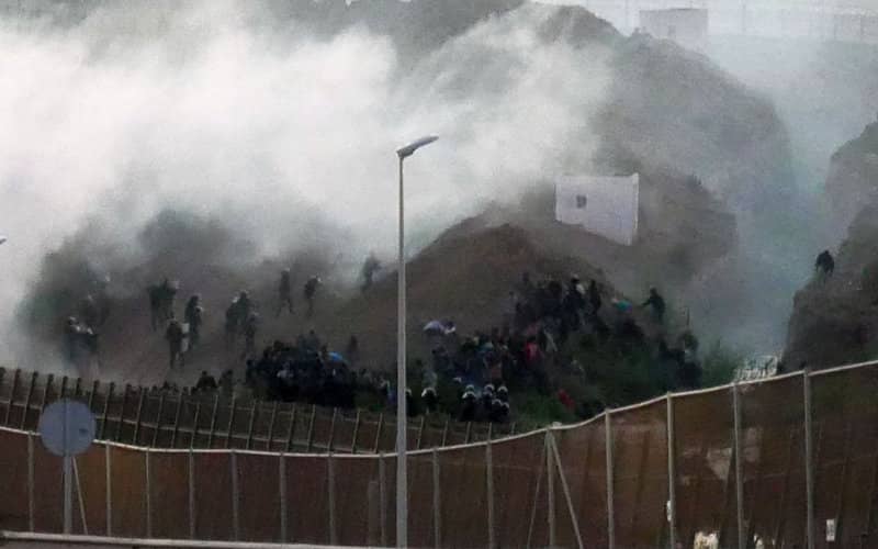 Spain Seeks Morocco's Help to Curb Migrant Surge at Melilla Border