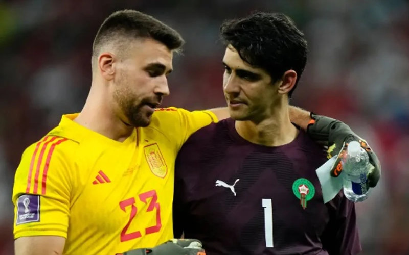 Spain's Unai Simón Confirms World Cup Penalty Shootout Exchange with Morocco's Bounou