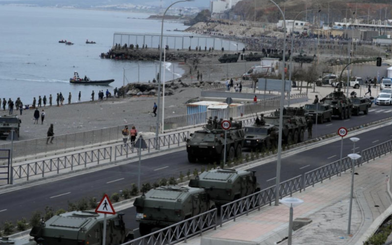 Spanish Intelligence: Morocco's Migrant Surge in Ceuta a 'Show of Force'