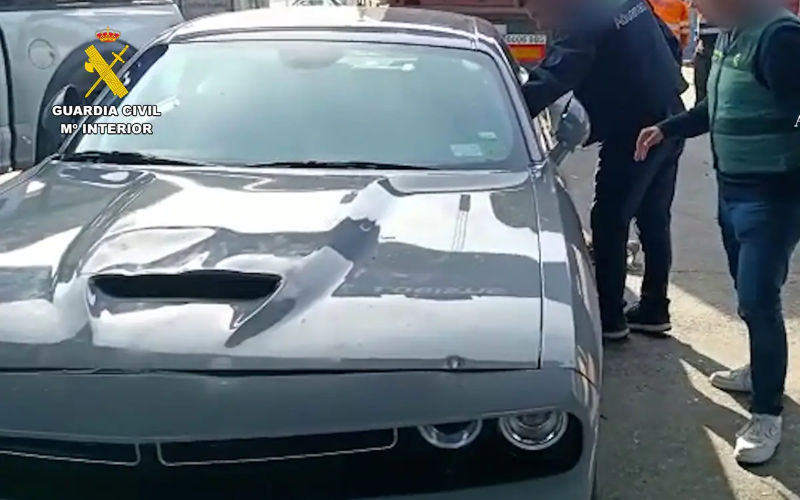 Spanish Police Seize 7 Luxury Cars Stolen in Belgium Bound for Morocco