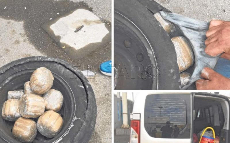 Spanish-Registered Vehicle Caught Smuggling 17.5 kg of Cannabis at Ceuta Border Crossing