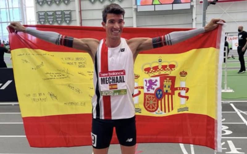 Spanish Runner Adel Mechaal Shatters European 3,000m Indoor Record in New York