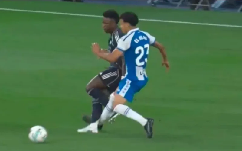 Staring Contest" Between El Hilali and Vinicius Jr (video)