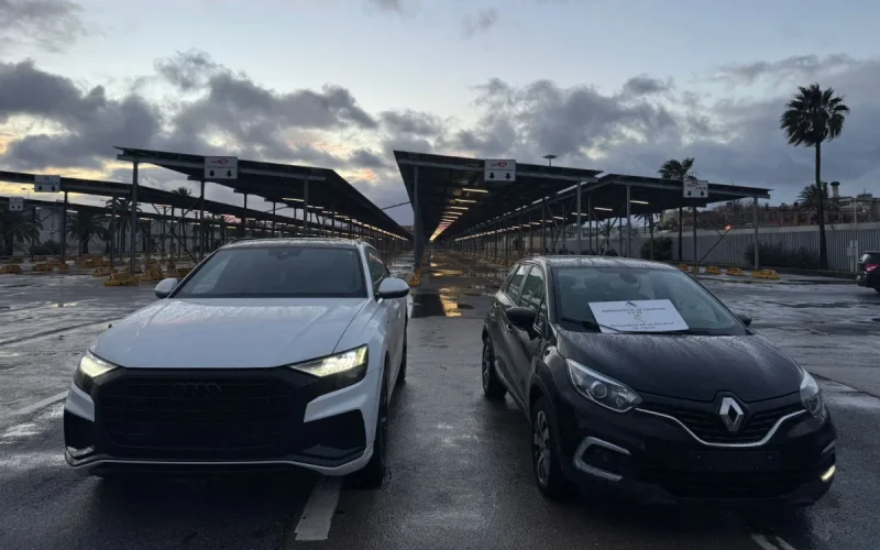 Stolen license plates, disguised chassis: stolen cars in Italy intercepted at the Moroccan border