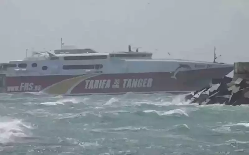 Storm Halts Ferry Services Between Spain and Morocco, Disrupting Travel