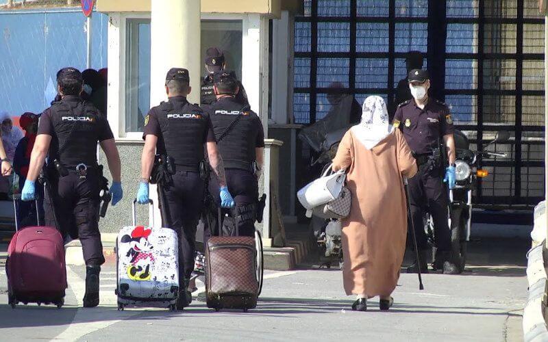 Stranded Moroccans Await Repatriation from Spanish Enclave Ceuta