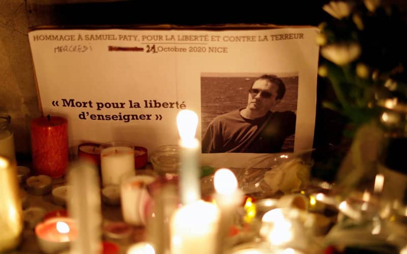 Student Sentenced for Praising Murder of French Teacher Samuel Paty on Facebook