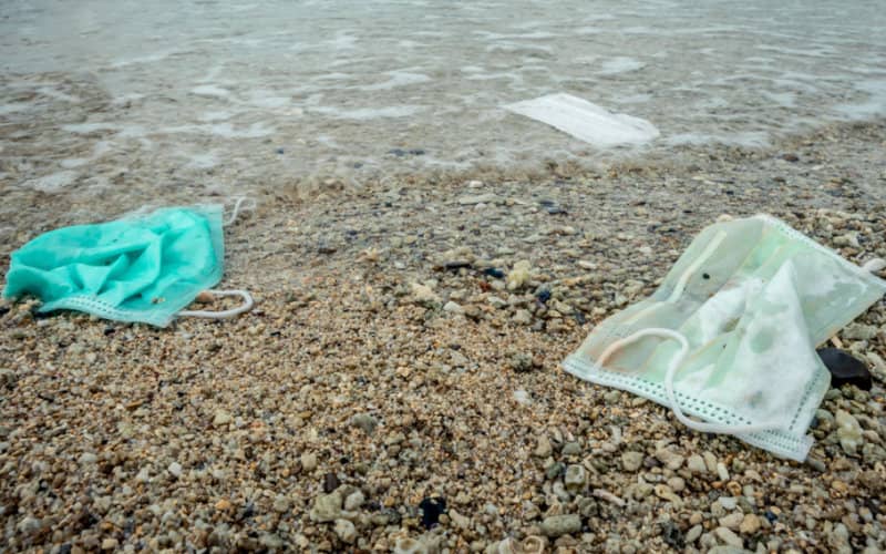 Study Reveals Surge in COVID Mask Pollution on Moroccan Beaches