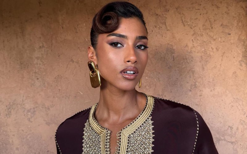 Supermodel Stuns in Moroccan Masterpiece at Sister's Marrakech Wedding