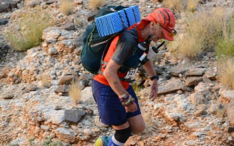 At 75, he takes on the Marathon des Sables