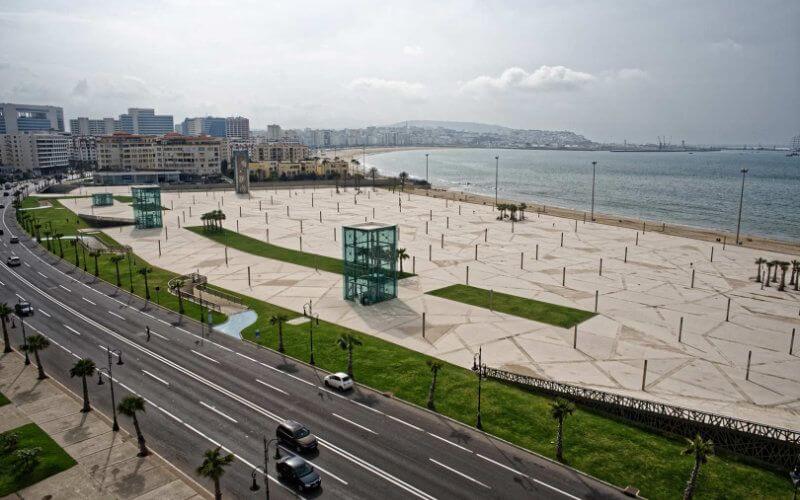 Tangier Pushes Forward with Corniche Development Despite COVID-19 Lockdown