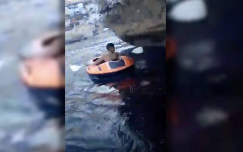 Teens Risk Perilous Night Crossing from Morocco to Spain on Makeshift Rafts