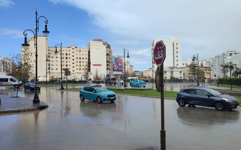 Torrential Rains Flood Tangier Streets, Overwhelming City's Infrastructure