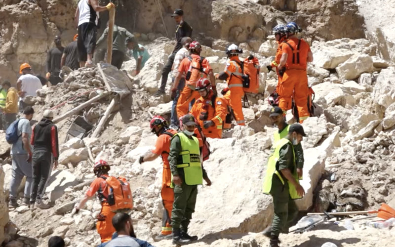 Tragic honeymoon: a French couple dies in the earthquake in Morocco