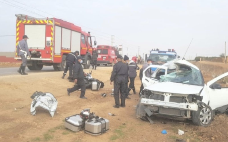 Tragic Wedding Crash in Morocco Kills 2, Injures 16 in Sidi Bennour Province