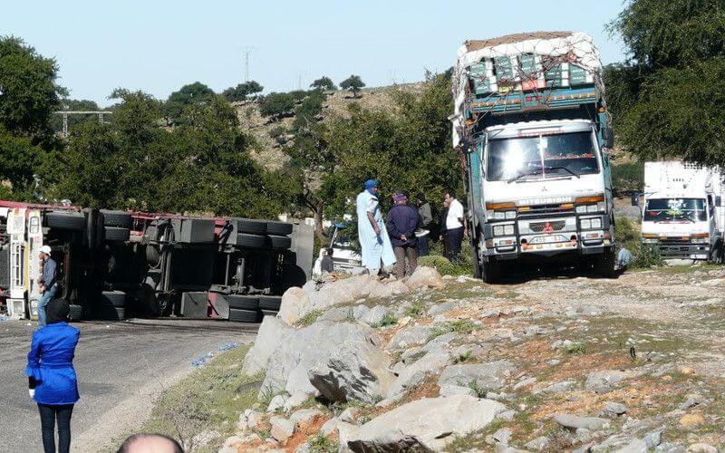 Truck Crash in Chefchaouen Province Kills Two, Investigation Underway