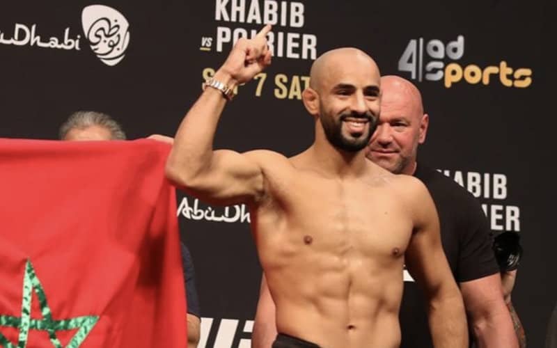 UFC Reinstates Moroccan Fighter Ottman Azaitar After COVID Protocol Violation