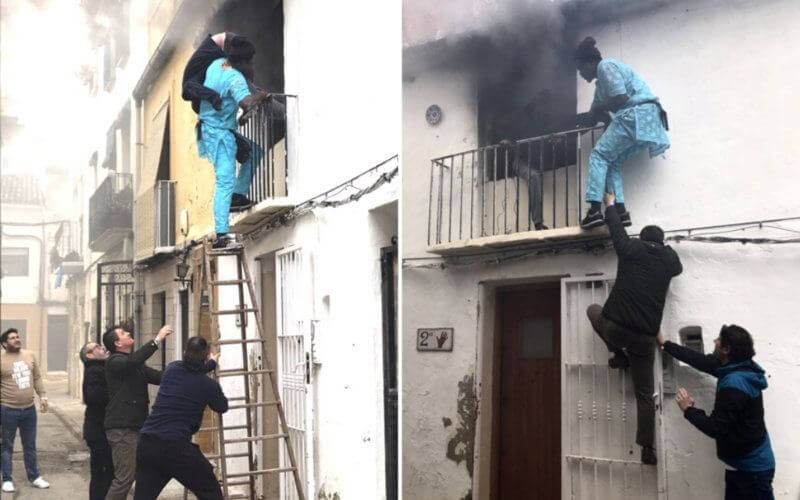 Undocumented Hero: Senegalese Migrant Saves Disabled Man from Spanish Fire, May Receive Residency