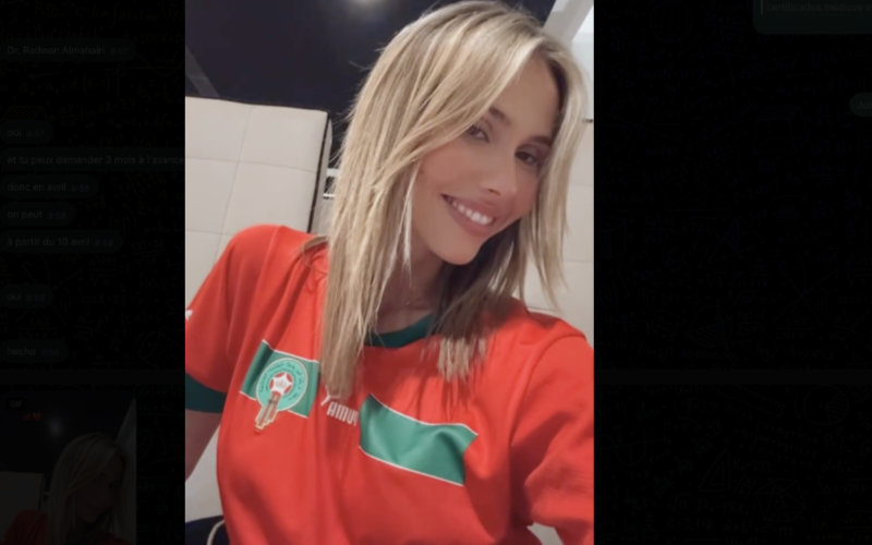 Unforgettable stay in Morocco for Luz Mendez, Brahim Diaz's girlfriend