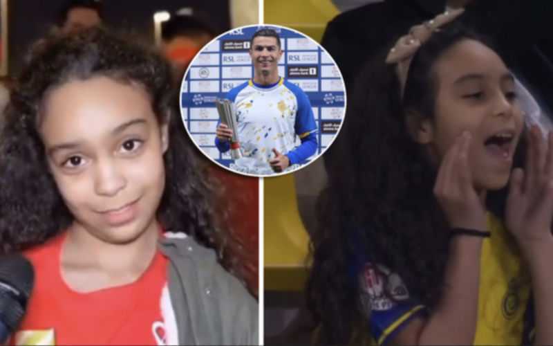 Viral Moroccan Girl Now Cheers for Ronaldo's Al Nassr After World Cup Encounter