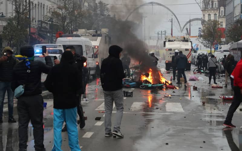 World Cup Fallout: Riots Erupt in Brussels After Morocco Defeats Belgium
