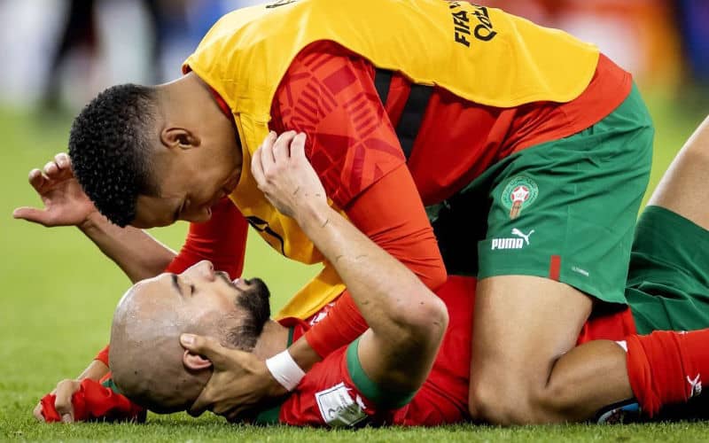 World Cup Semifinal Divides Loyalties of Franco-Moroccan Fans