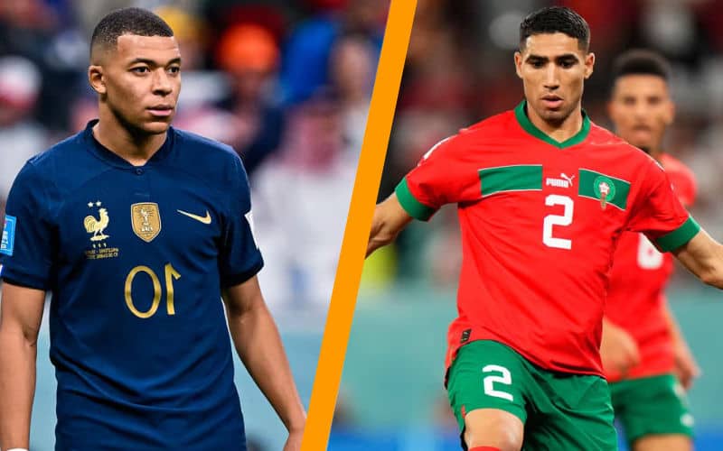 World Cup Speed Rankings: Morocco's Hakimi Outpaces Teammate Mbappé