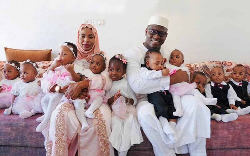 World's First Surviving Nonuplets Return to Mali After Year in Morocco