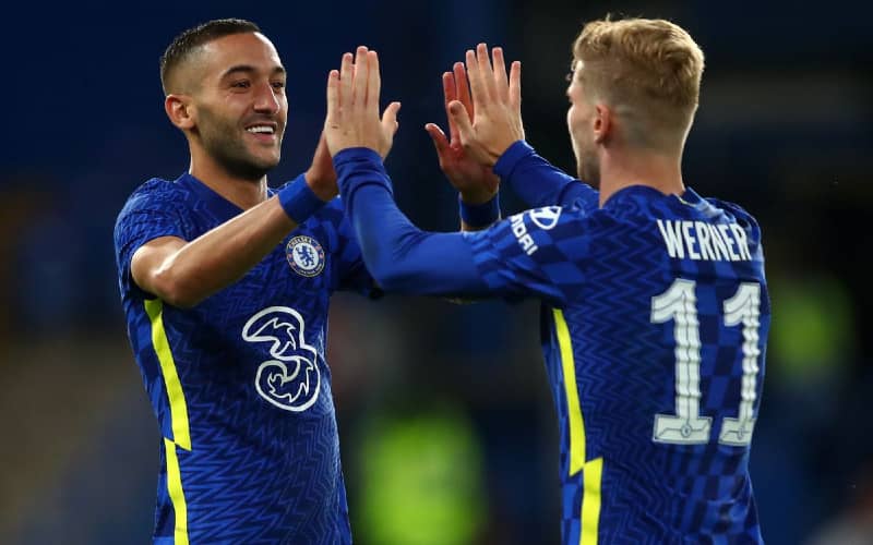 Ziyech Shines as Chelsea Beats Tottenham 2-0 in League Cup Semi-Final