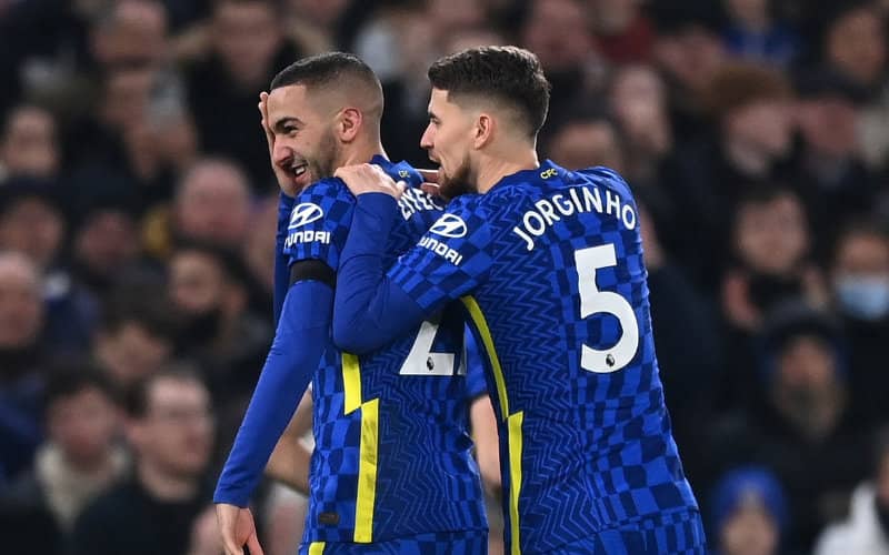 Ziyech's Stunning Strike Leads Chelsea to 2-0 Victory Over Tottenham